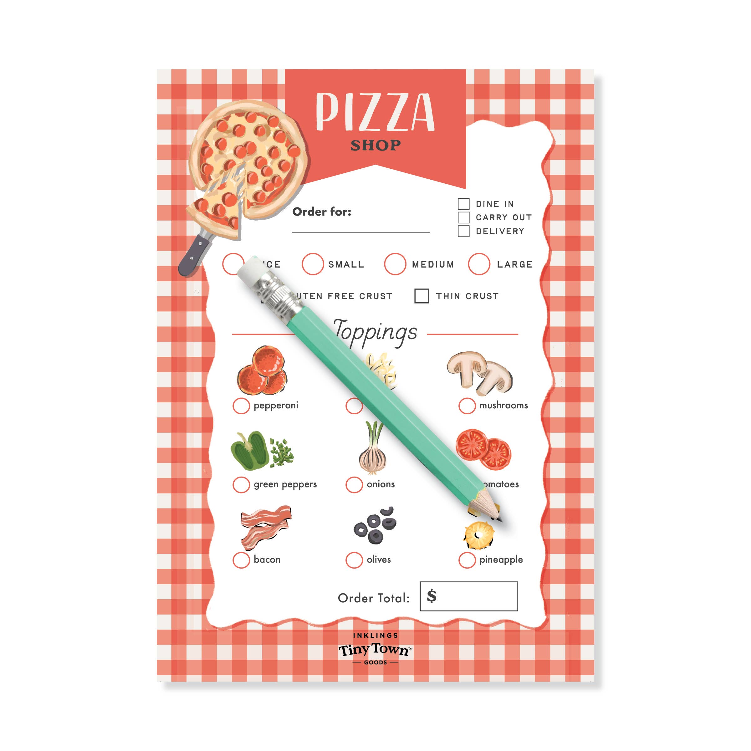 Inklings Tiny Town™ Play Notepad - Pizza Shop