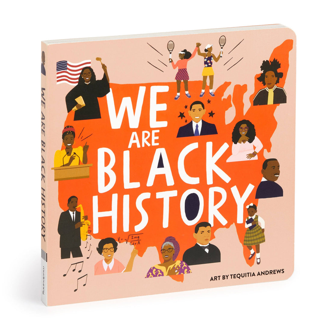 We Are Black History Board Book Art by Tequitia Andrews