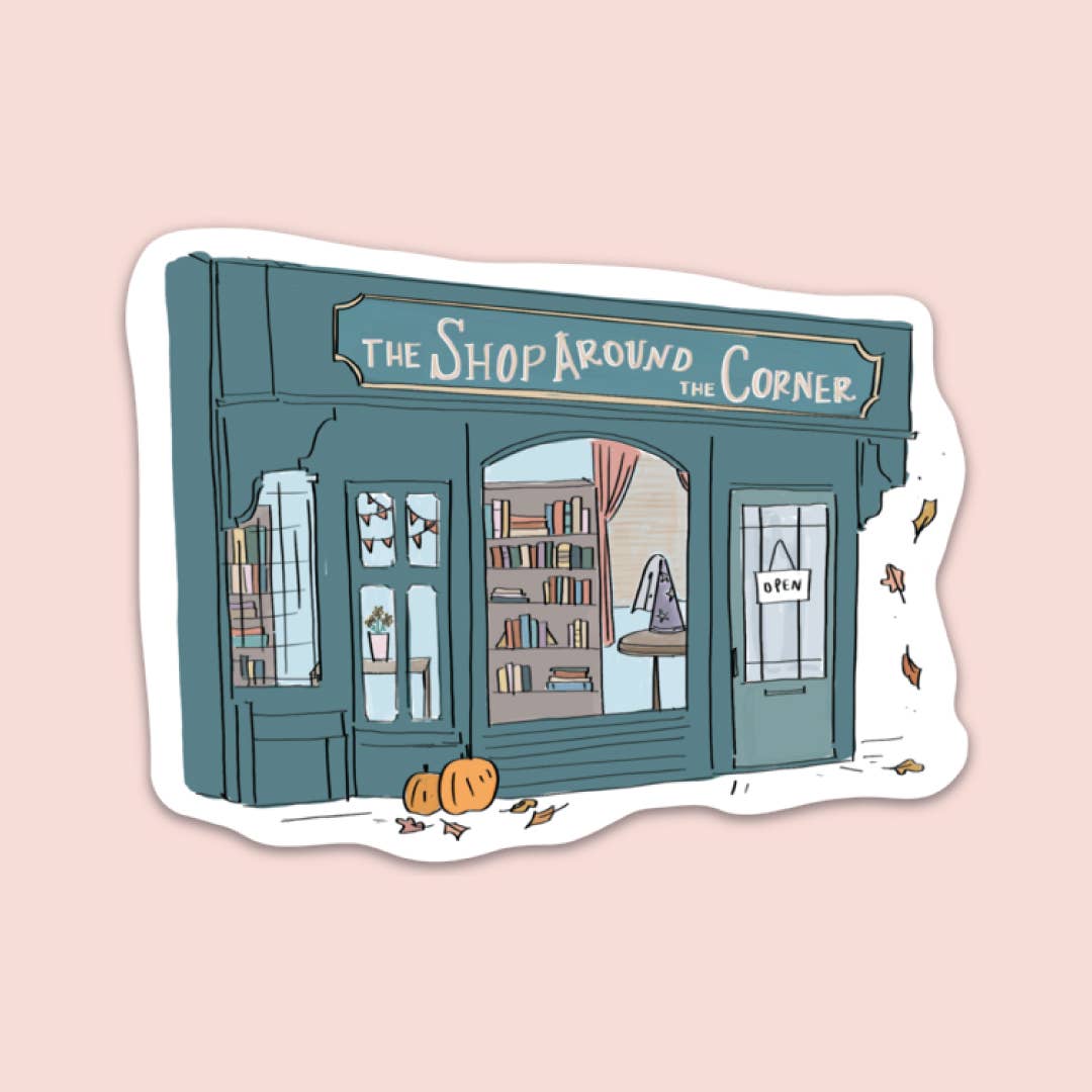 Shop Around the Corner Sticker