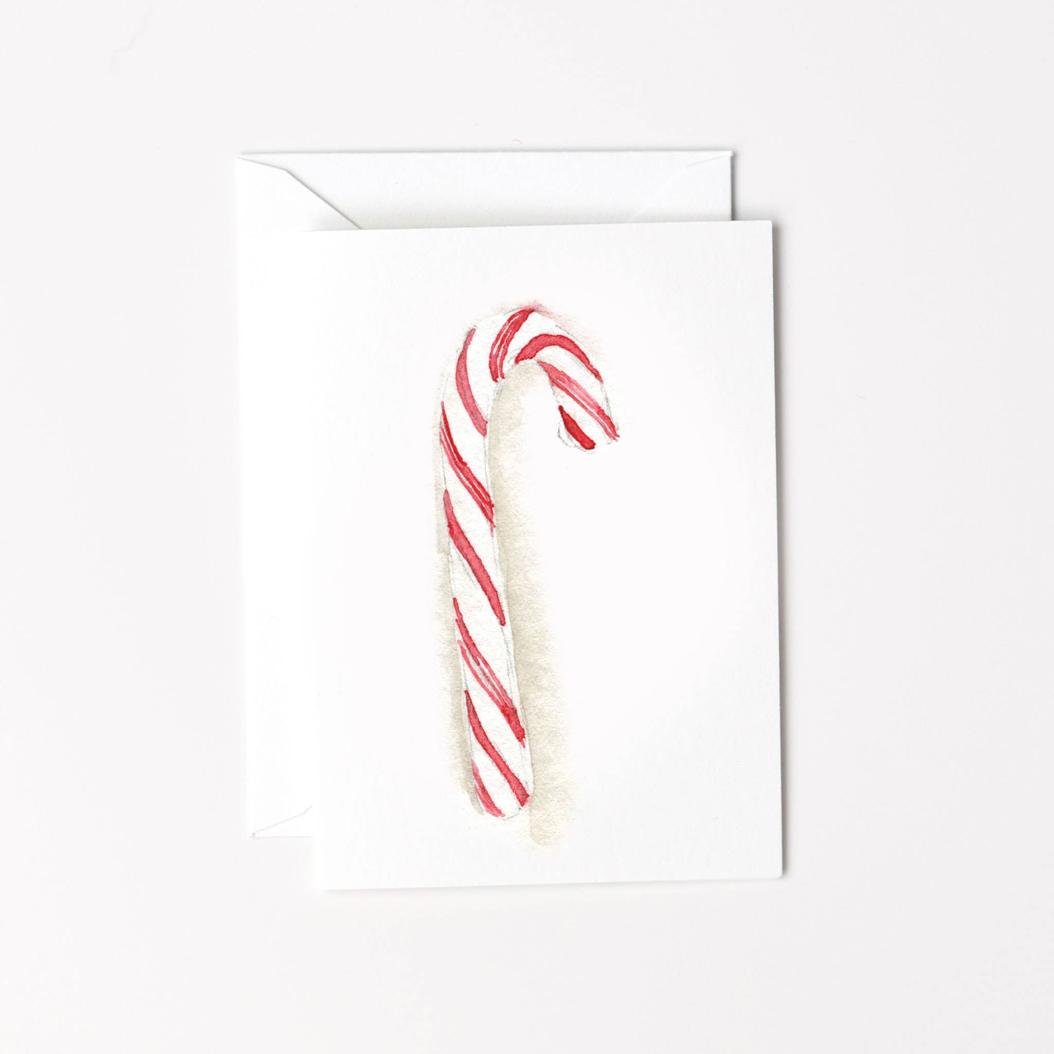 Emily Lex: Candy Cane Mini Notecard