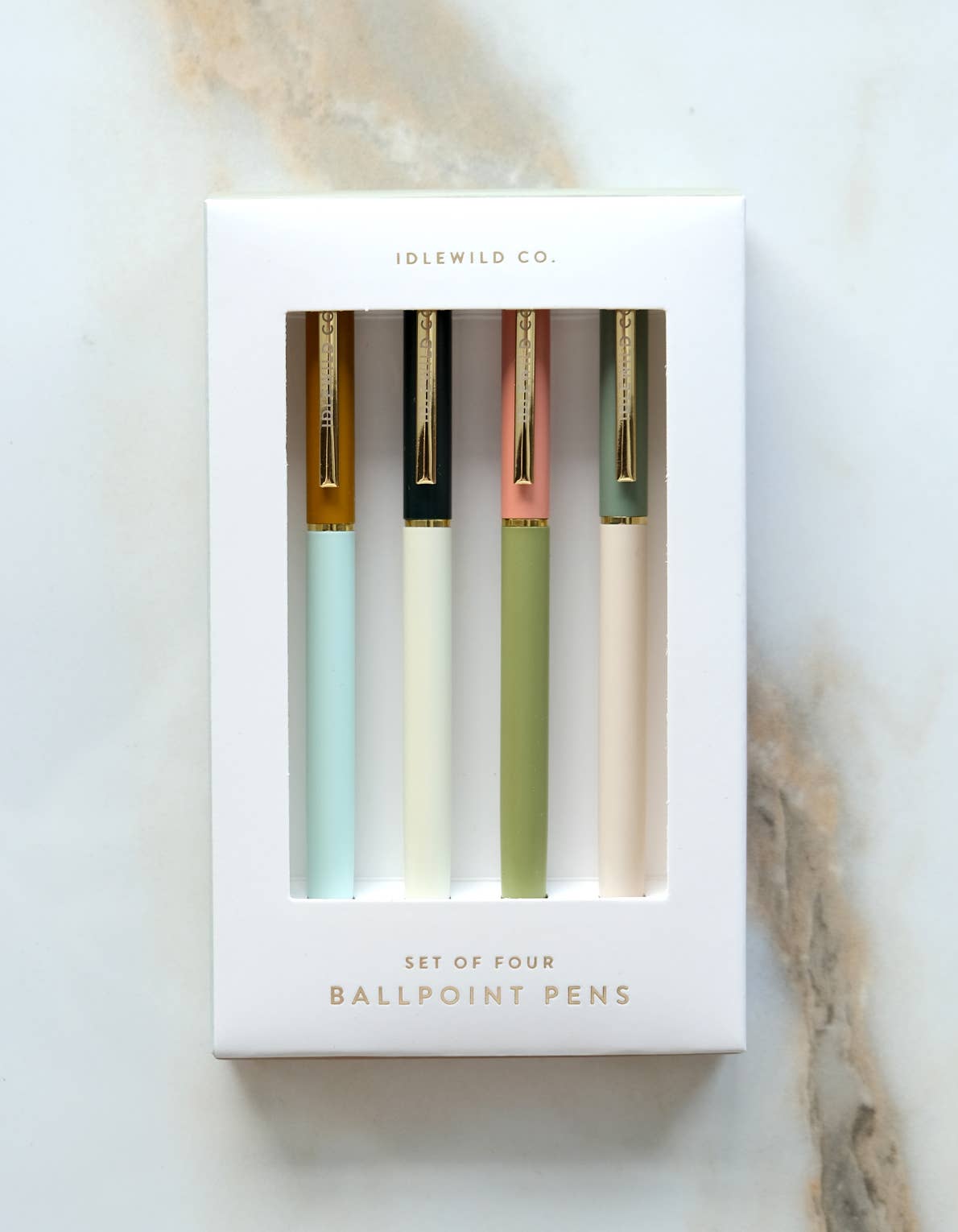 Paris City Pallet Pens, Set of Four