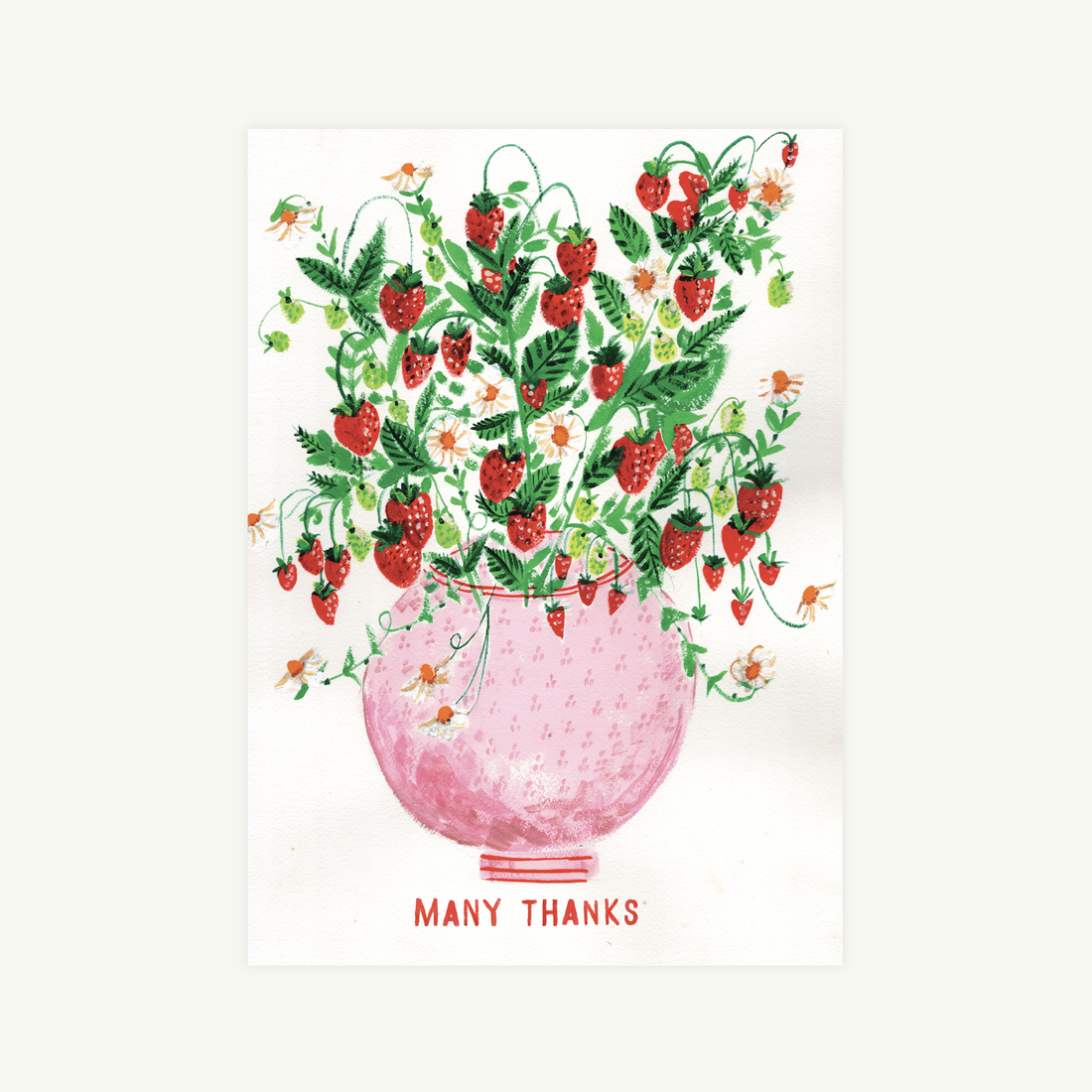 Many Thanks Card