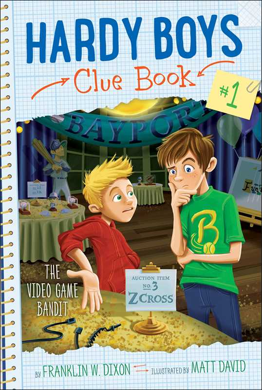 Hardy Boys: Video Game Bandit, Clue Book 1 by Franklin W. Dixon