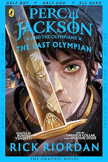 Percy Jackson: The Last Olympian Book 5 Graphic Novel by Rick Riordan