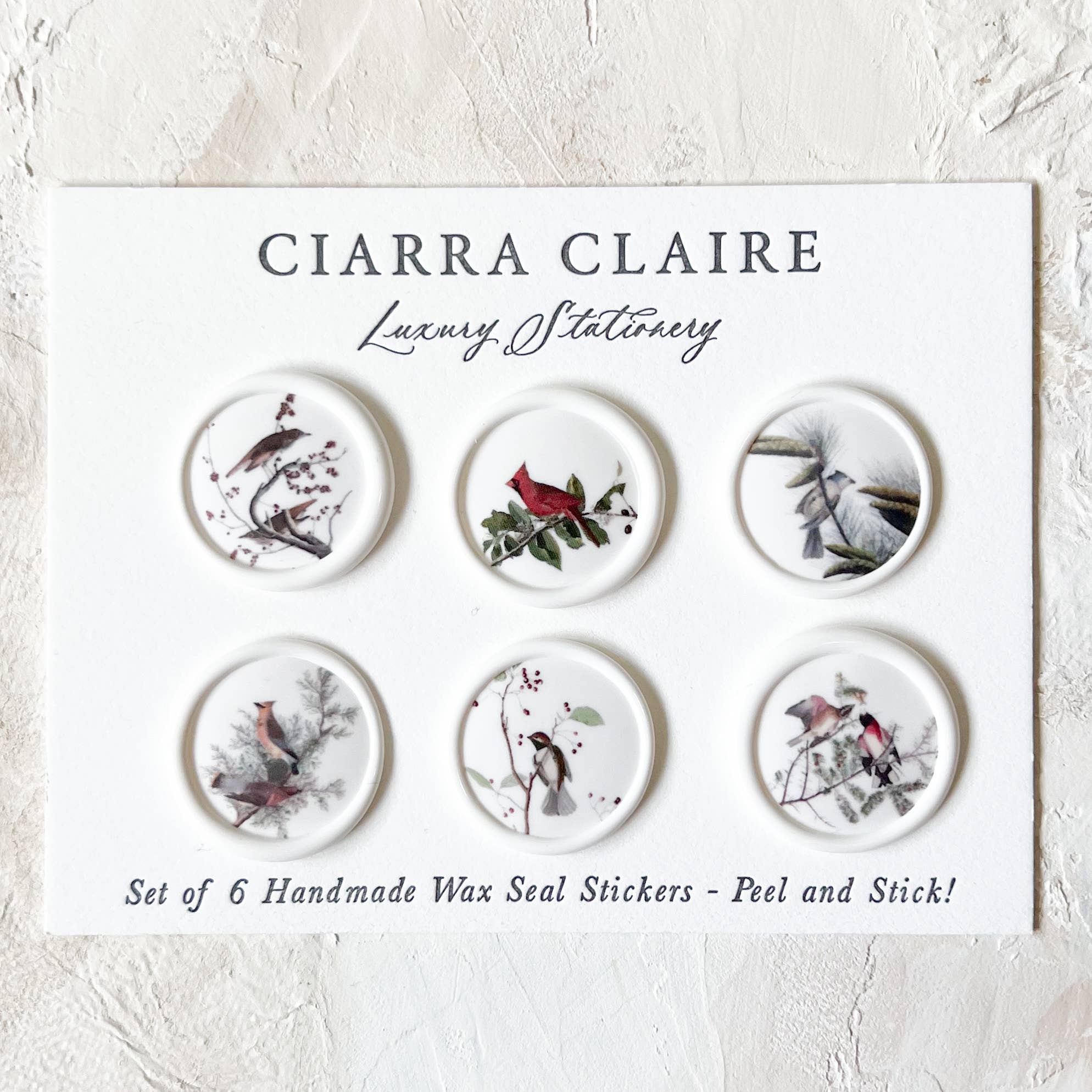 Birds & Berries | Set of 6 Wax Seals