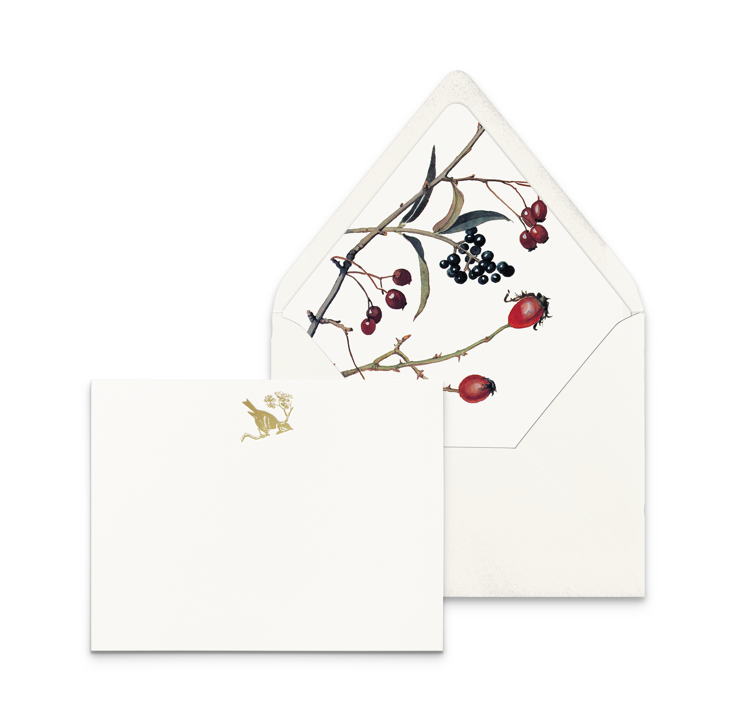 Birds & Berries | Stationery Set of 6