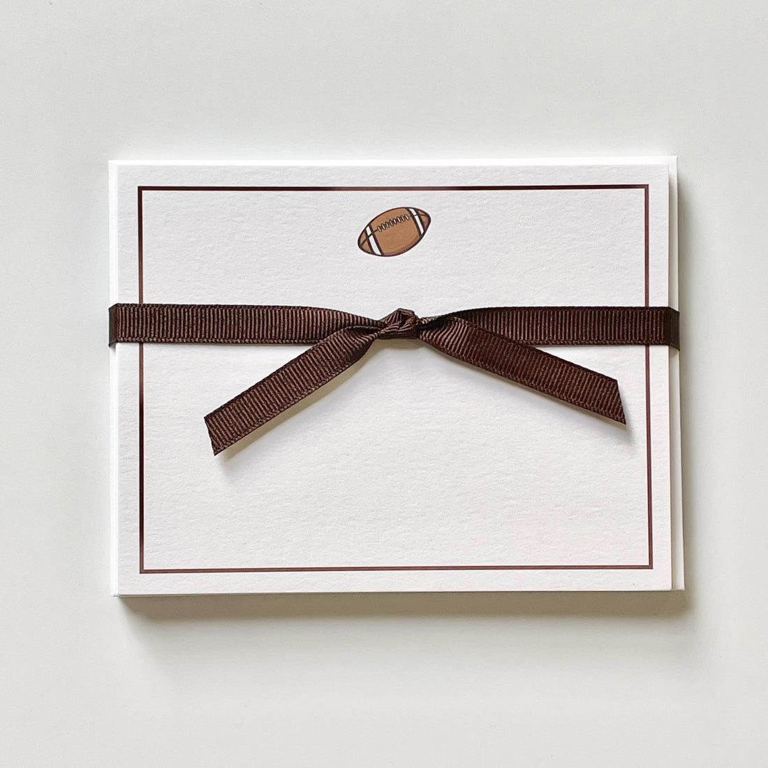 Football - Flat Note Cards