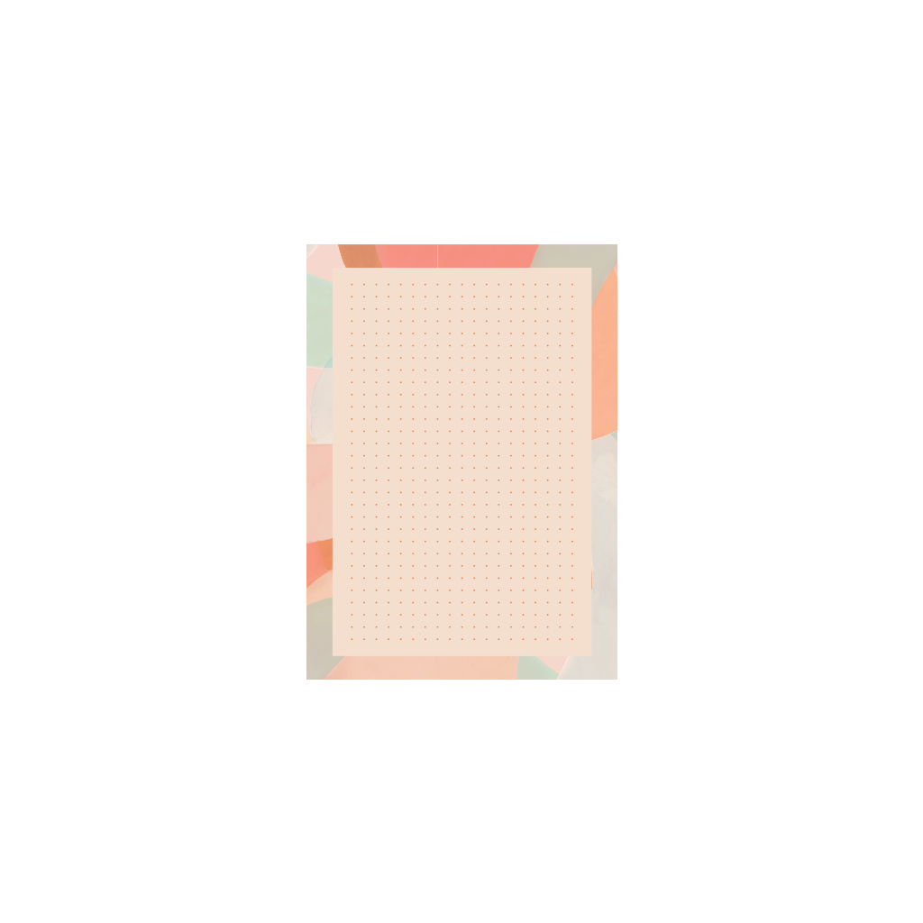 Moonscape Dot Grid Tearaway Notepads