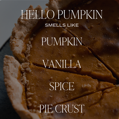 Sweet Water: Hello Pumpkin 9 oz Soy Candle