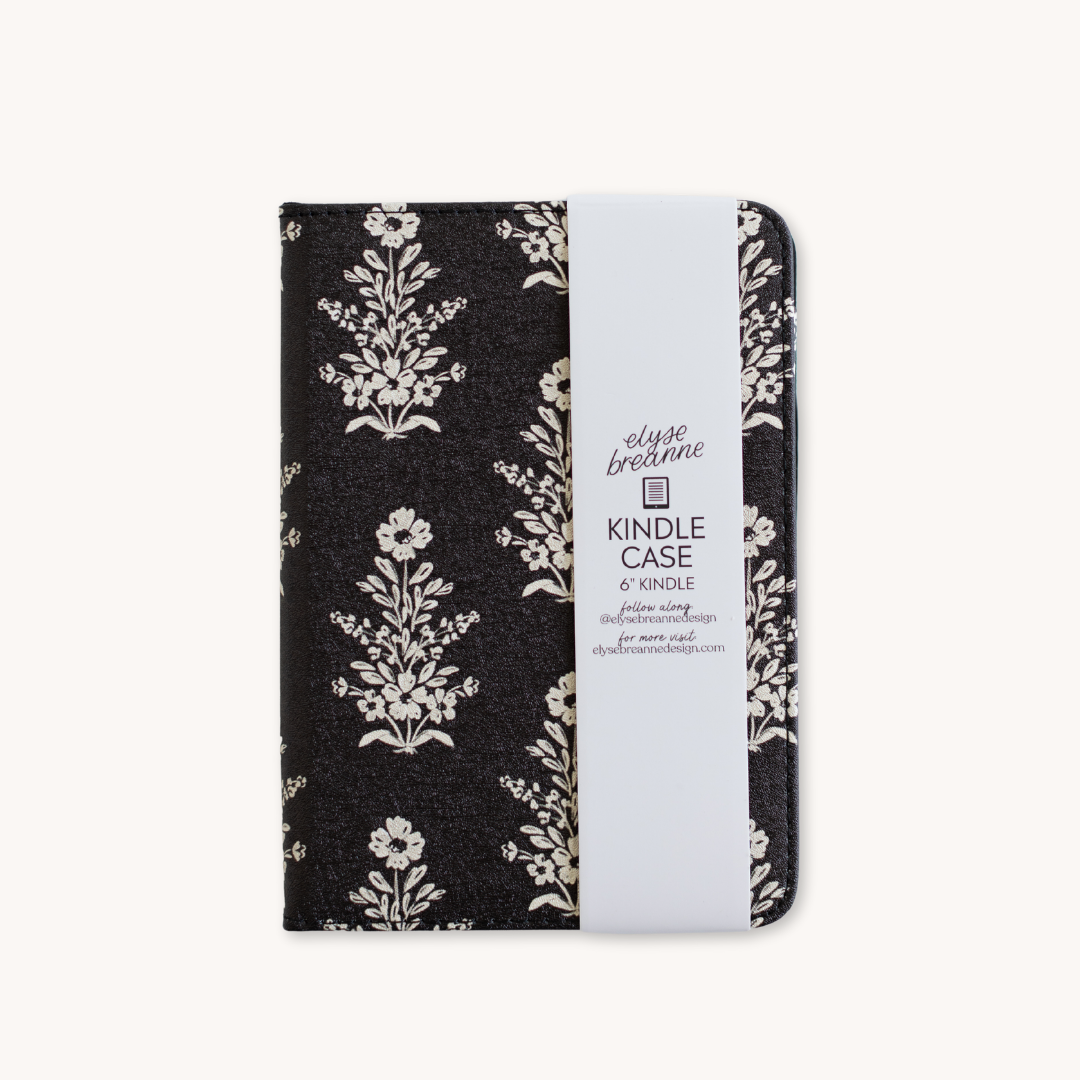 Midnight Damask Kindle Case