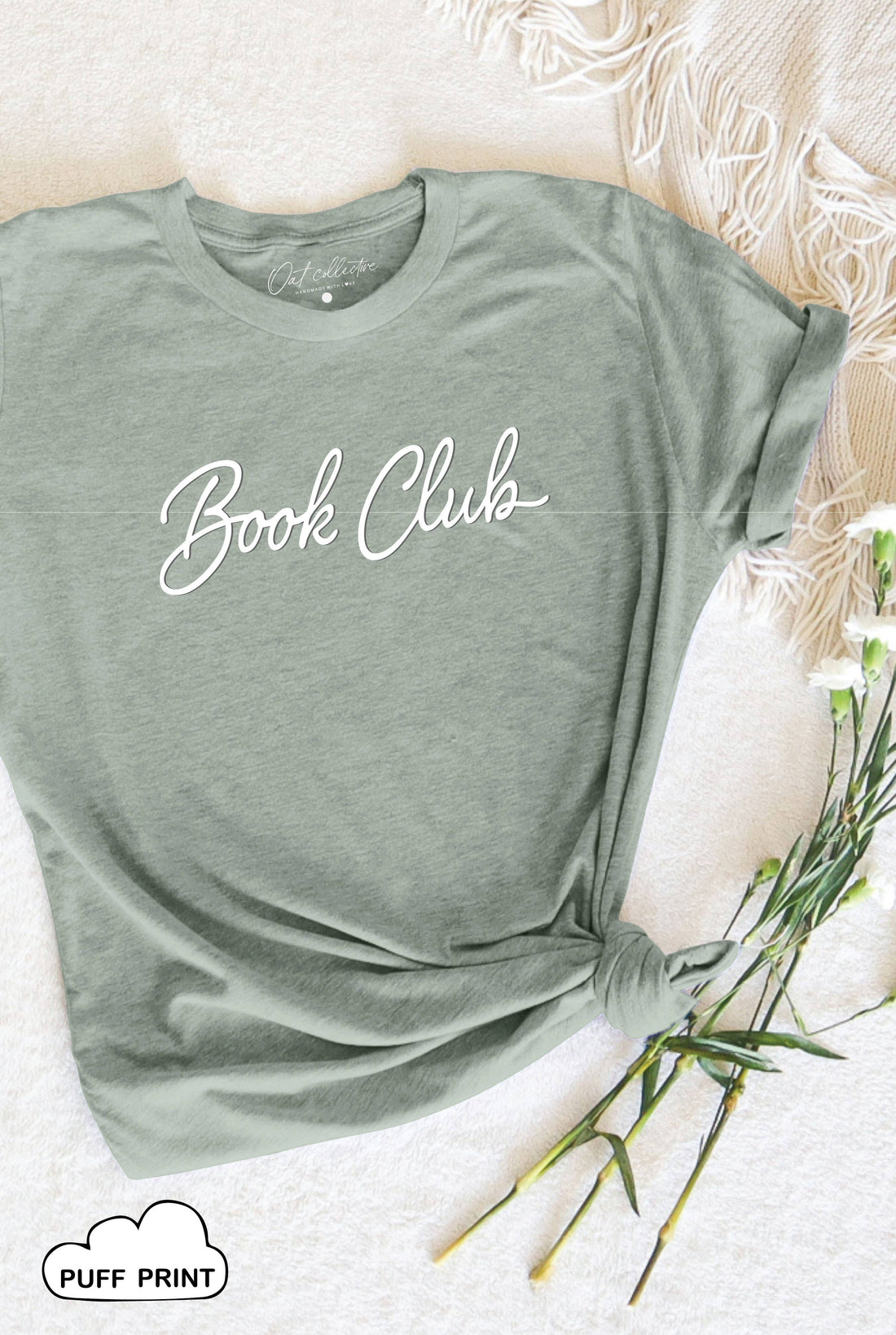 BOOK CLUB PUFF Graphic T-shirt