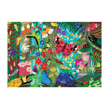 Mudpuppy: Bugs &amp; Butterflies 100 Piece Puzzle