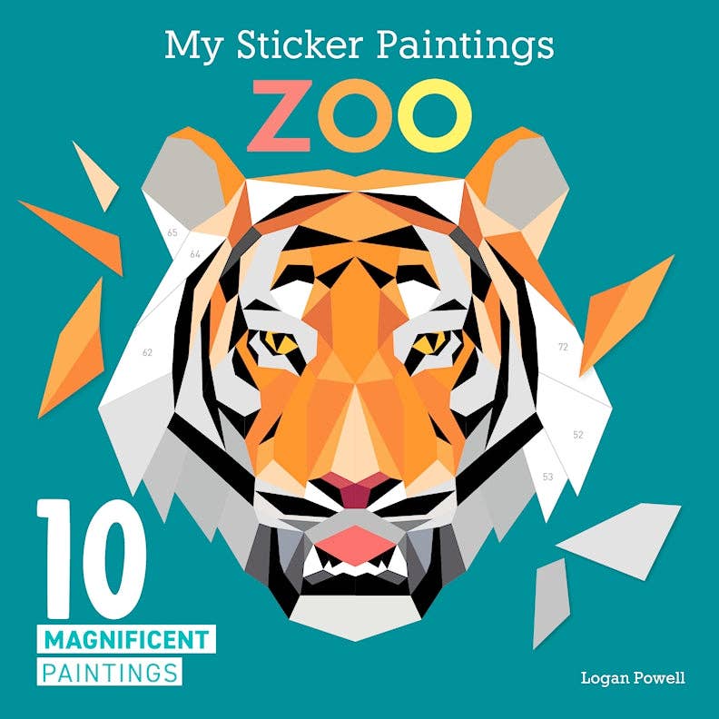 My Sticker Paintings: Zoo - Children&