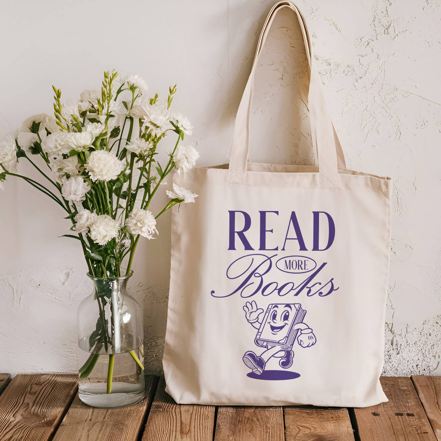Read More Books Canvas Tote Bag