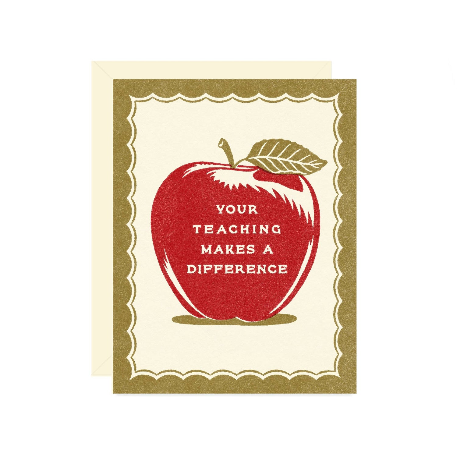 Apple Teacher Card