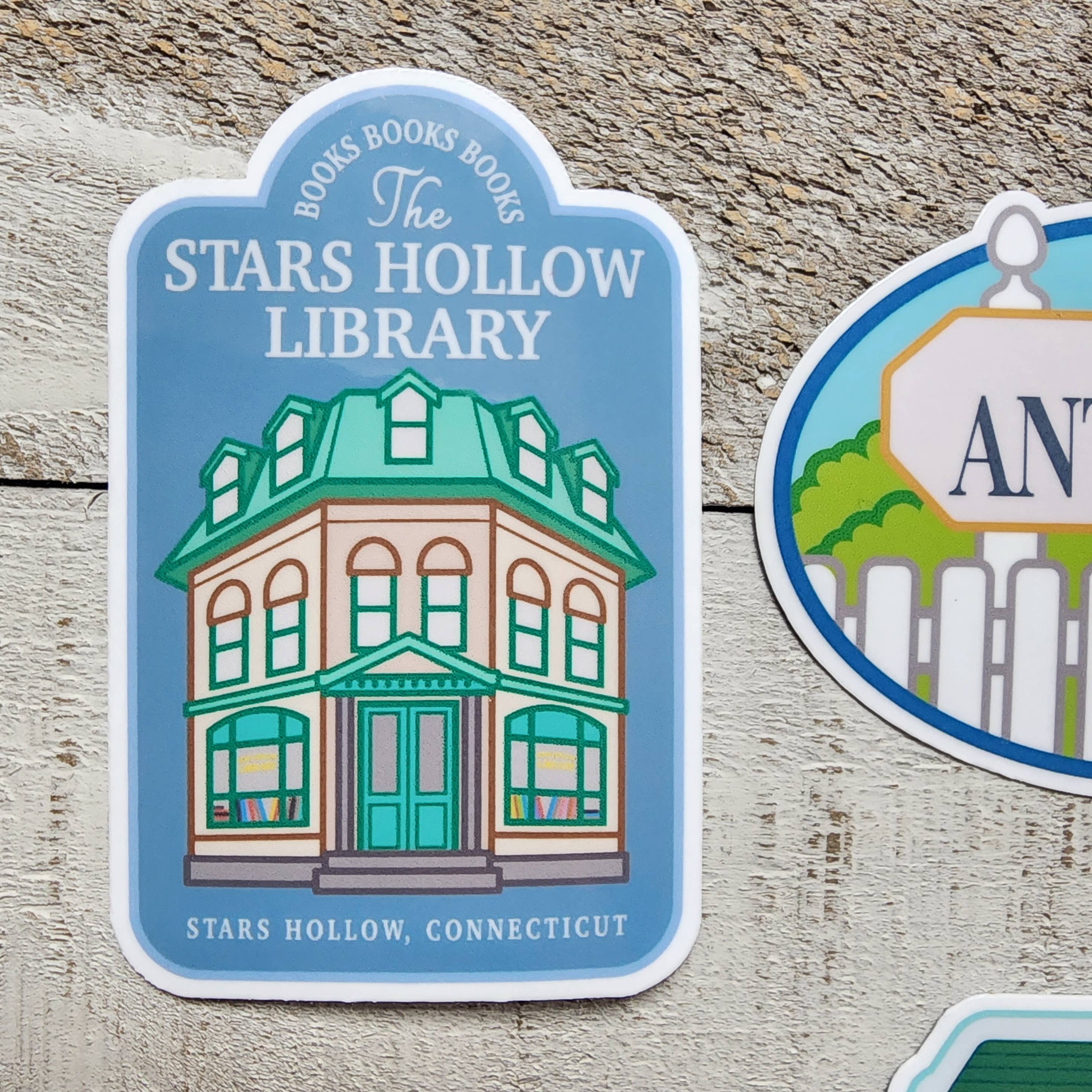 Stars Hollow Business Stickers