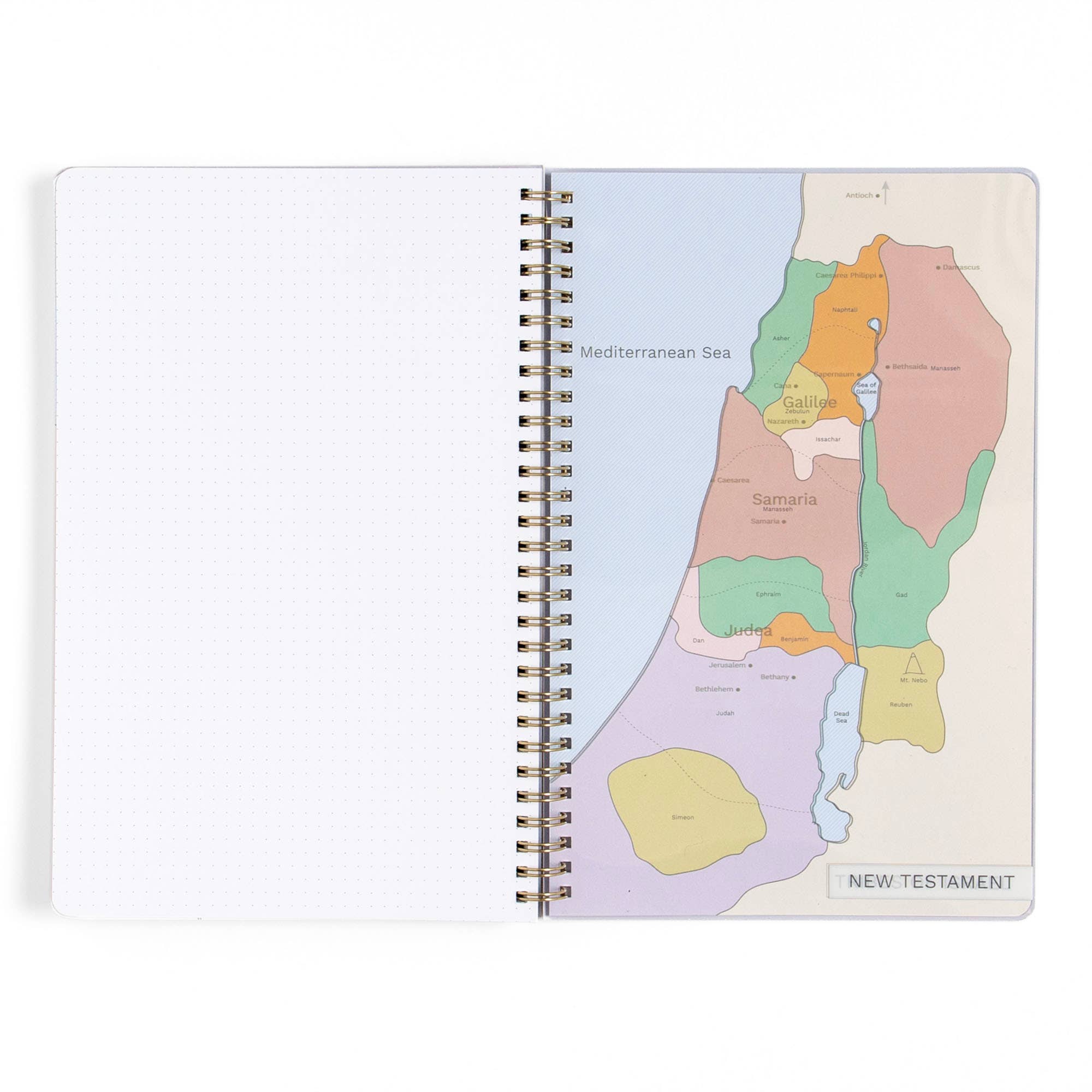 Happy Daisy Bible Study Notebook with Maps