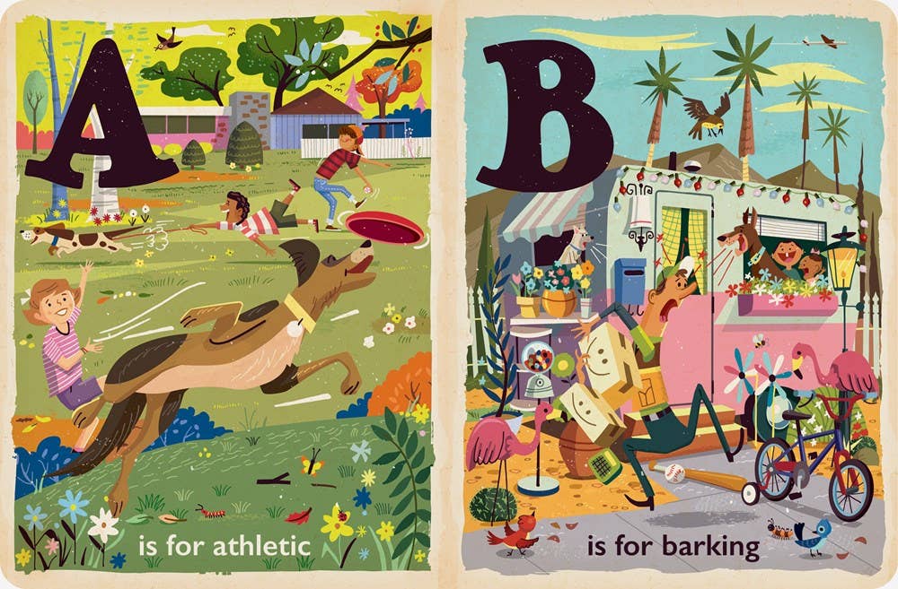 Alphabet Board Book: D is for Dogs by Greg Paprocki