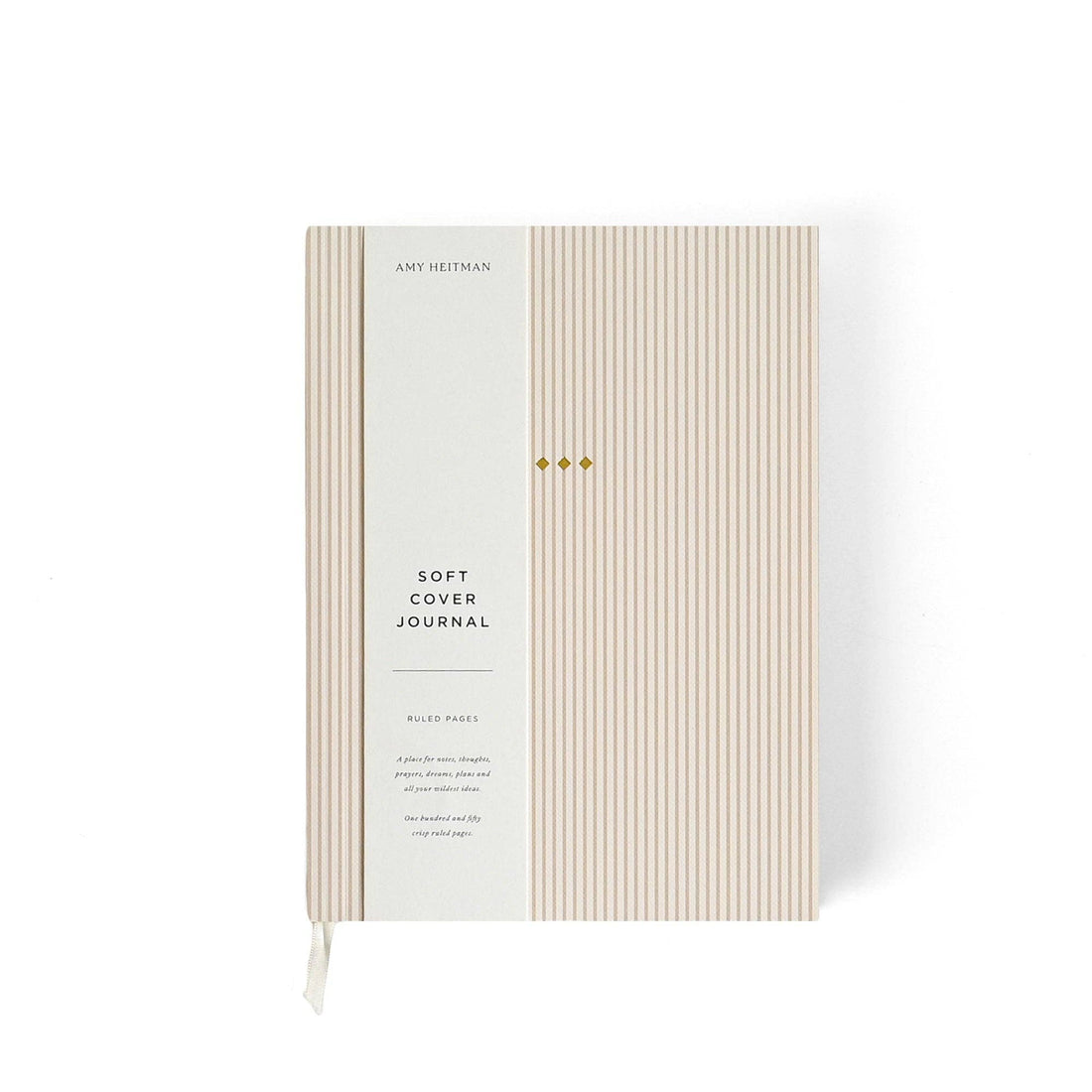 Neutral Stripe Soft Cover Journal