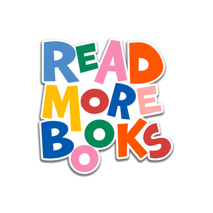 Read More Books Sticker