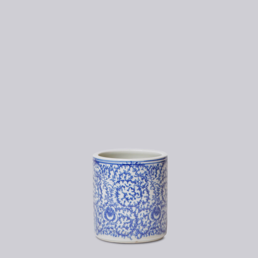 Blue and White Porcelain Cachepot