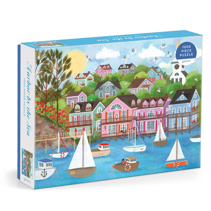 Galison: Joy Laforme Harbor by the Sea 1000 Piece Puzzle