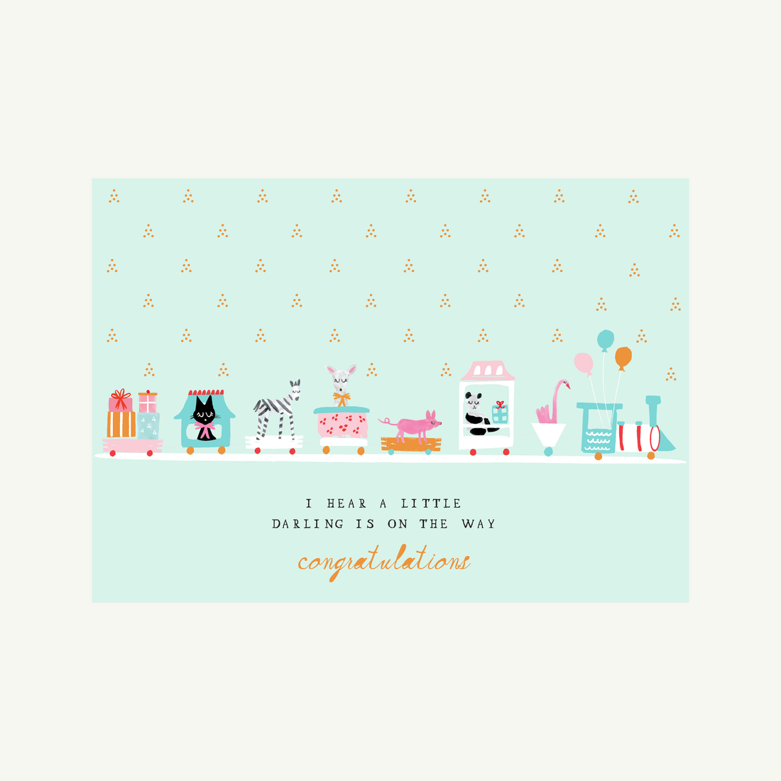 Choo Choo Train: Congratulations Card