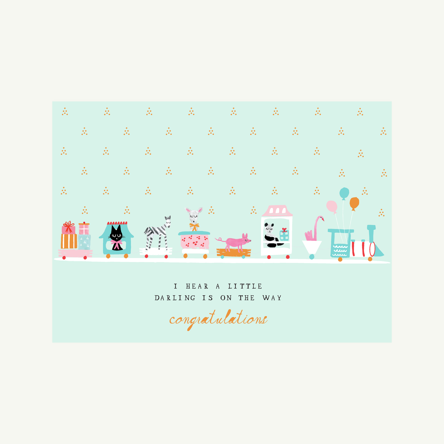 Choo Choo Train: Congratulations Card