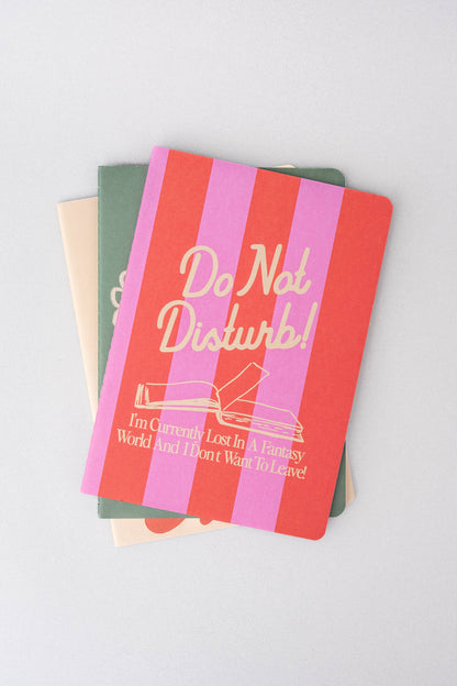 Ban.do: Pastries and Books Notebook Set of 3
