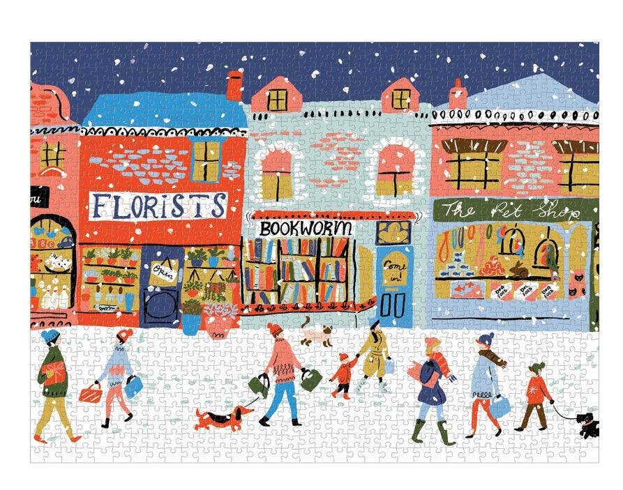 Galison: Main Street Village 1000 Piece Puzzle