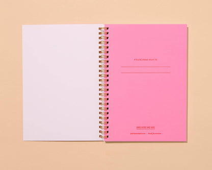Sardines Lettepress Spiral Notebook