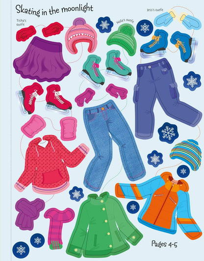 Sticker Dolly Dressing Winter Wonderland: Usborne by Fiona Watt