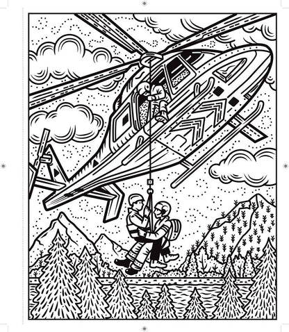 Usborne: Planes and Helicopters Magic Painting Book