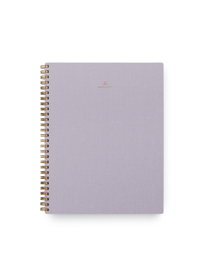Appointed: The Notebook - Lavender Gray (Lined)