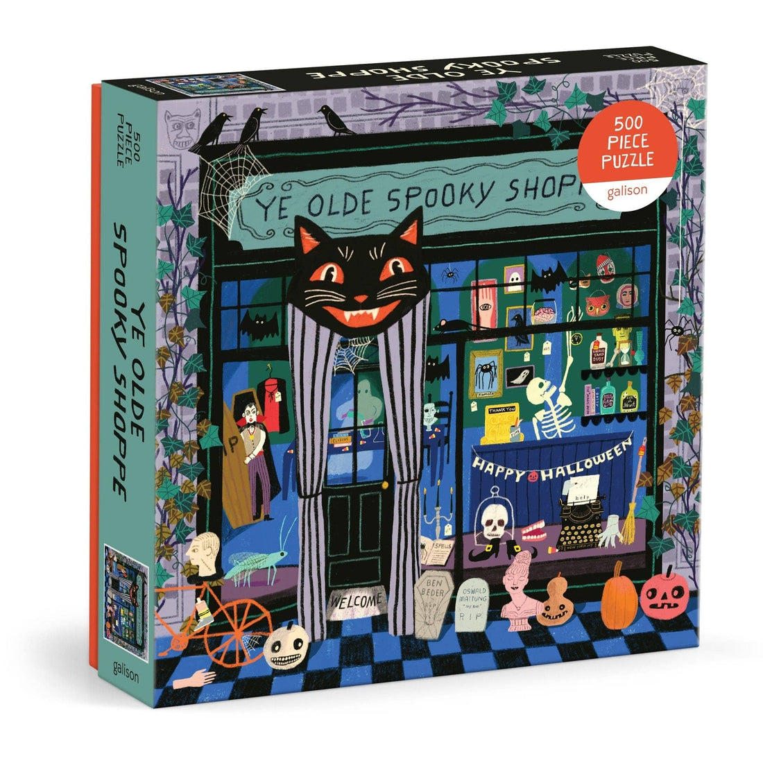 Galison: Ye Olde Spooky Shoppe 500 Piece Puzzle