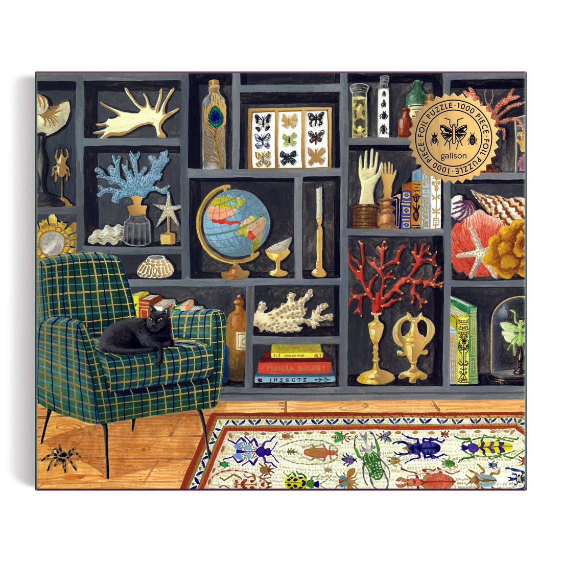 Galison: Eclectic Treasures 1000 Piece Foil Puzzle