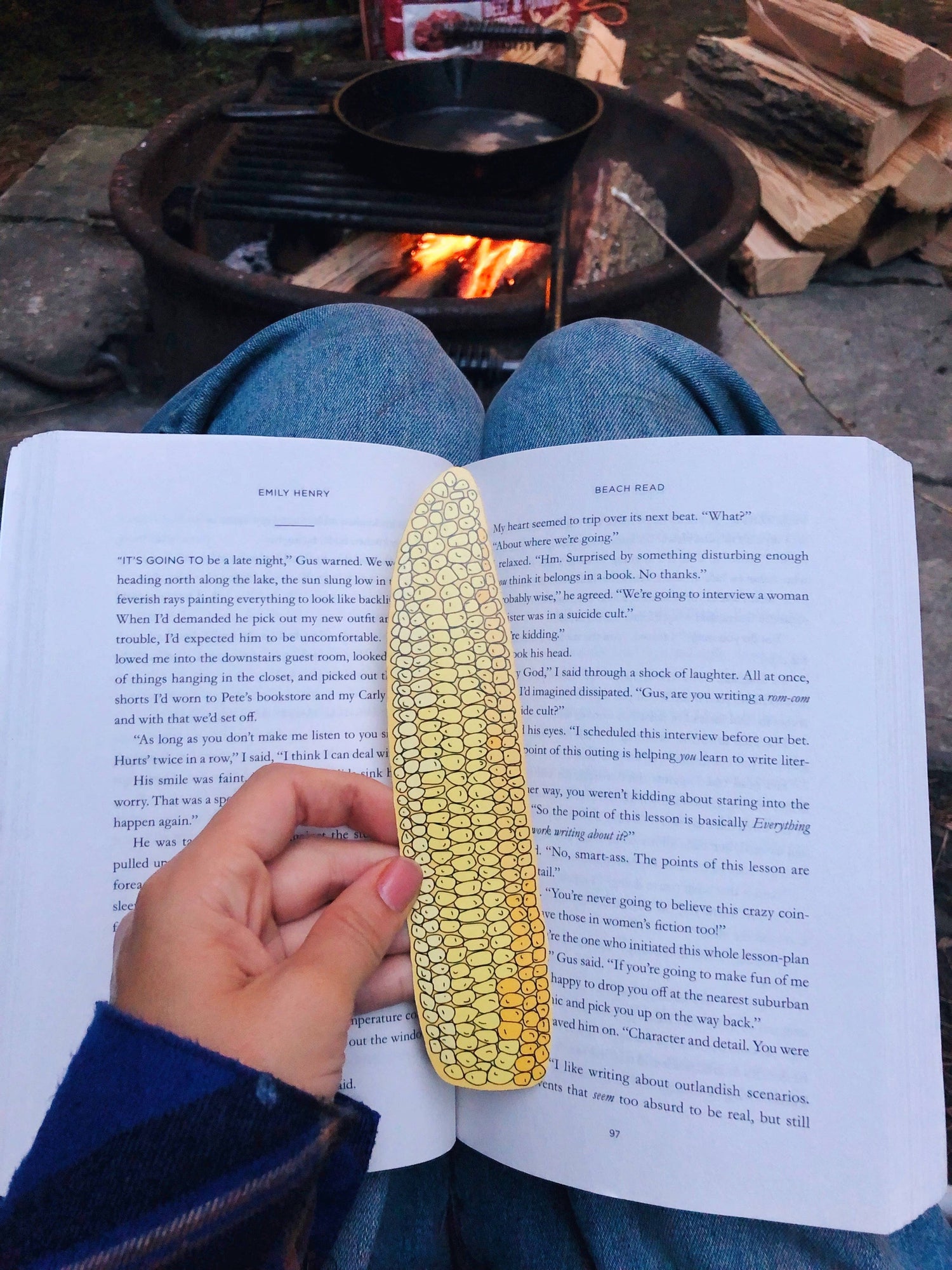 Humdrum: Ear of Corn Bookmark