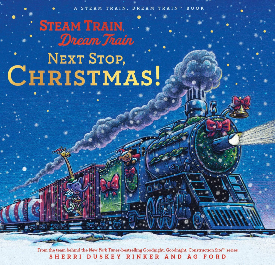 Steam Train, Dream Train: Next Stop, Christmas! by Sherri Dusky Rinker and AG Ford