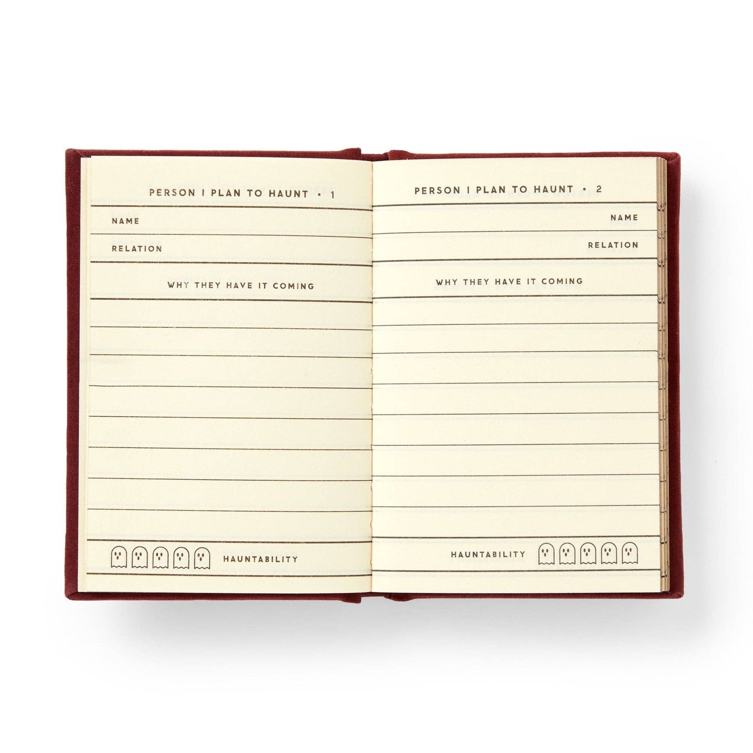 Brass Monkey People I Plan To Haunt Tiny Diary