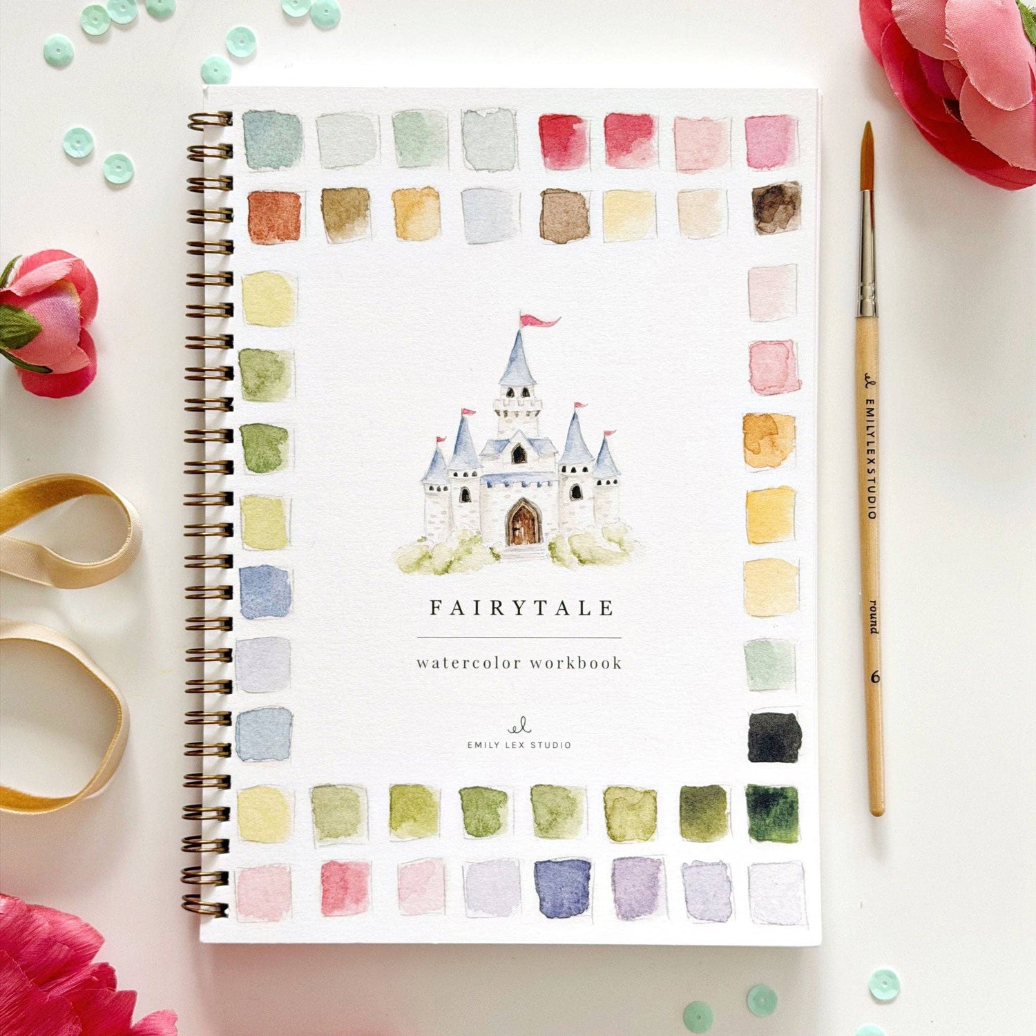 Emily Lex: Fairytal Watercolor Workbook