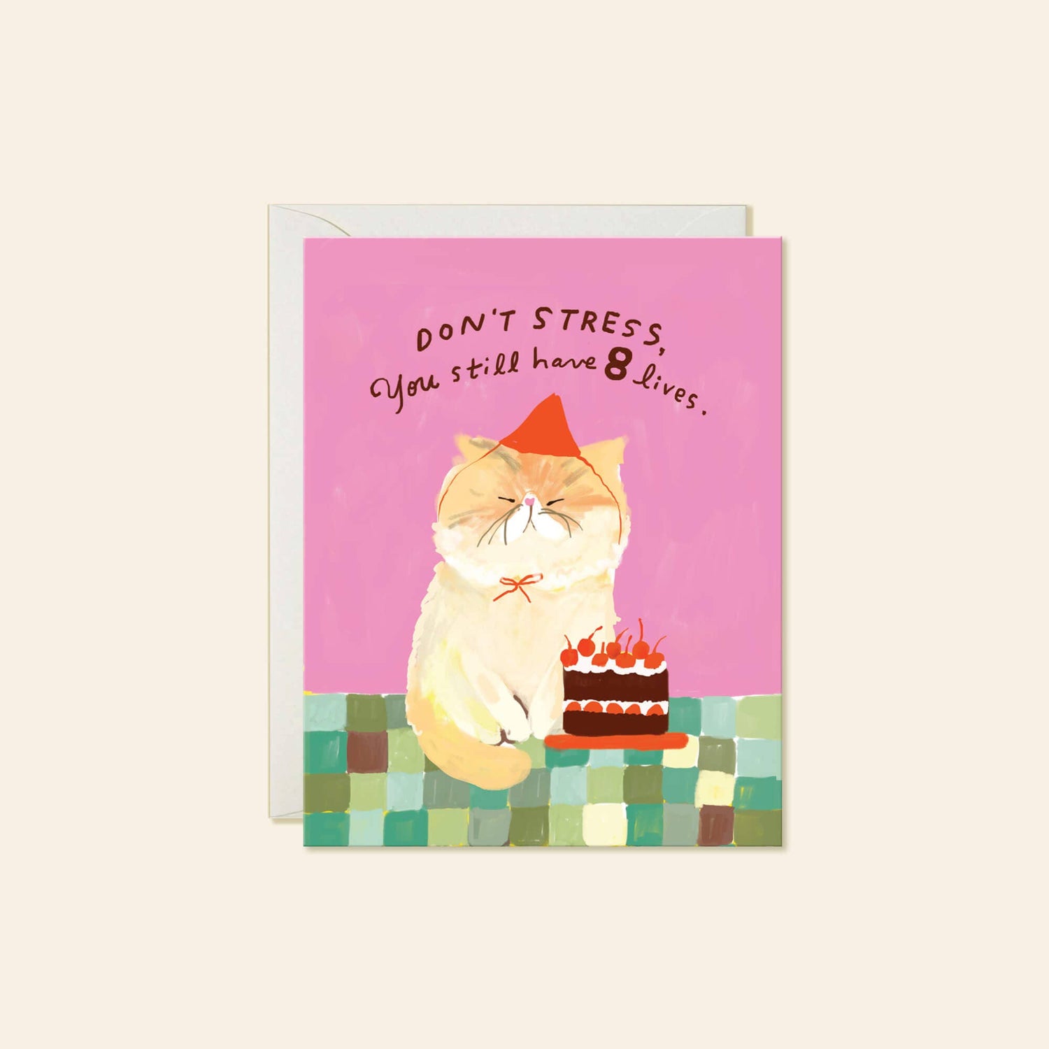 8 Lives Left Card