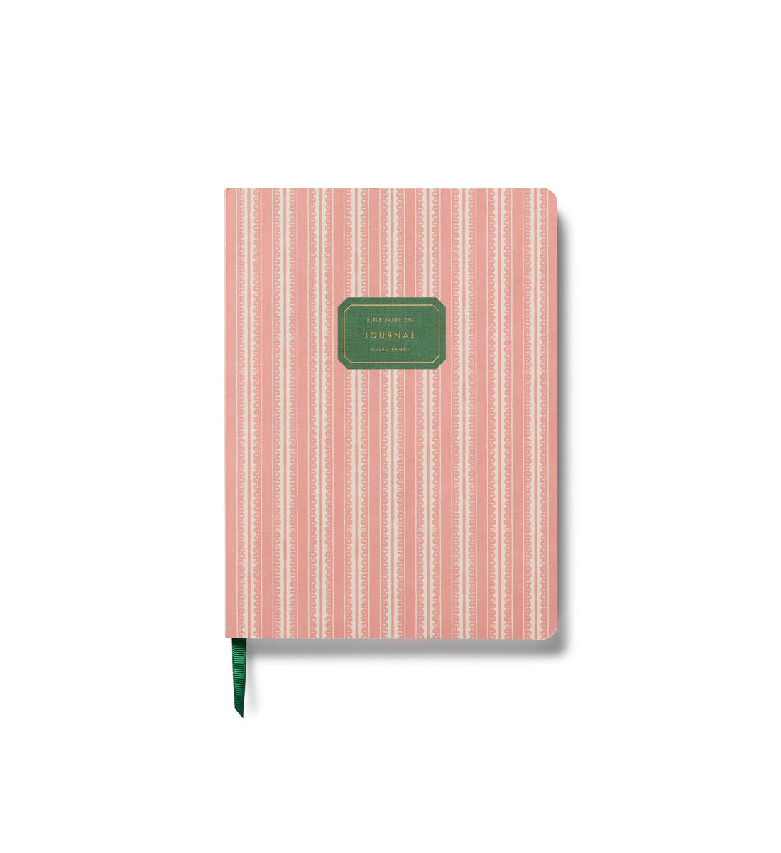 Rifle Paper: Pinking Stripe Softcover Journal