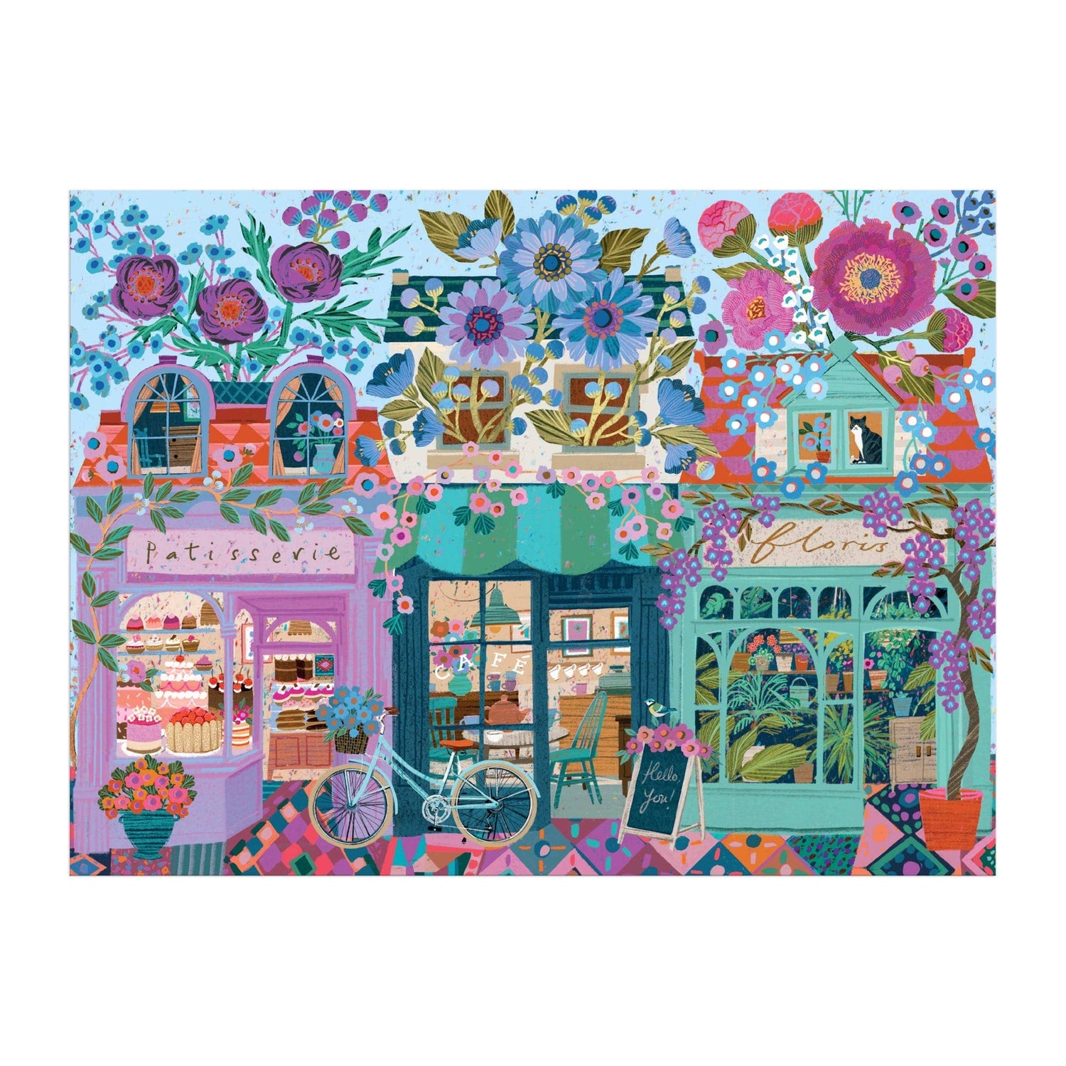 Galison: Victoria Ball Open For Blossoms 1000 Piece Puzzle