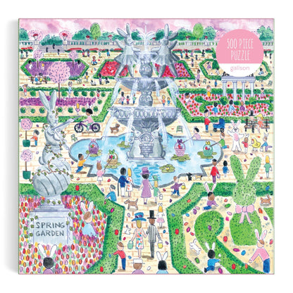Galison: Michael Storrings Spring Egg Hunt 500 Piece Puzzle