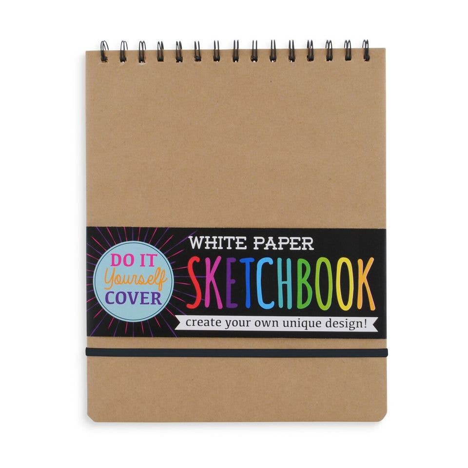 D.I.Y. Cover 8 X 10 Sketchbook - White