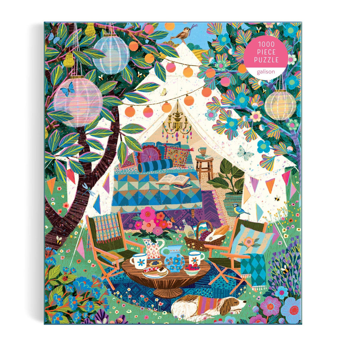 Galison: Blooming Escape 1000 Piece Puzzle