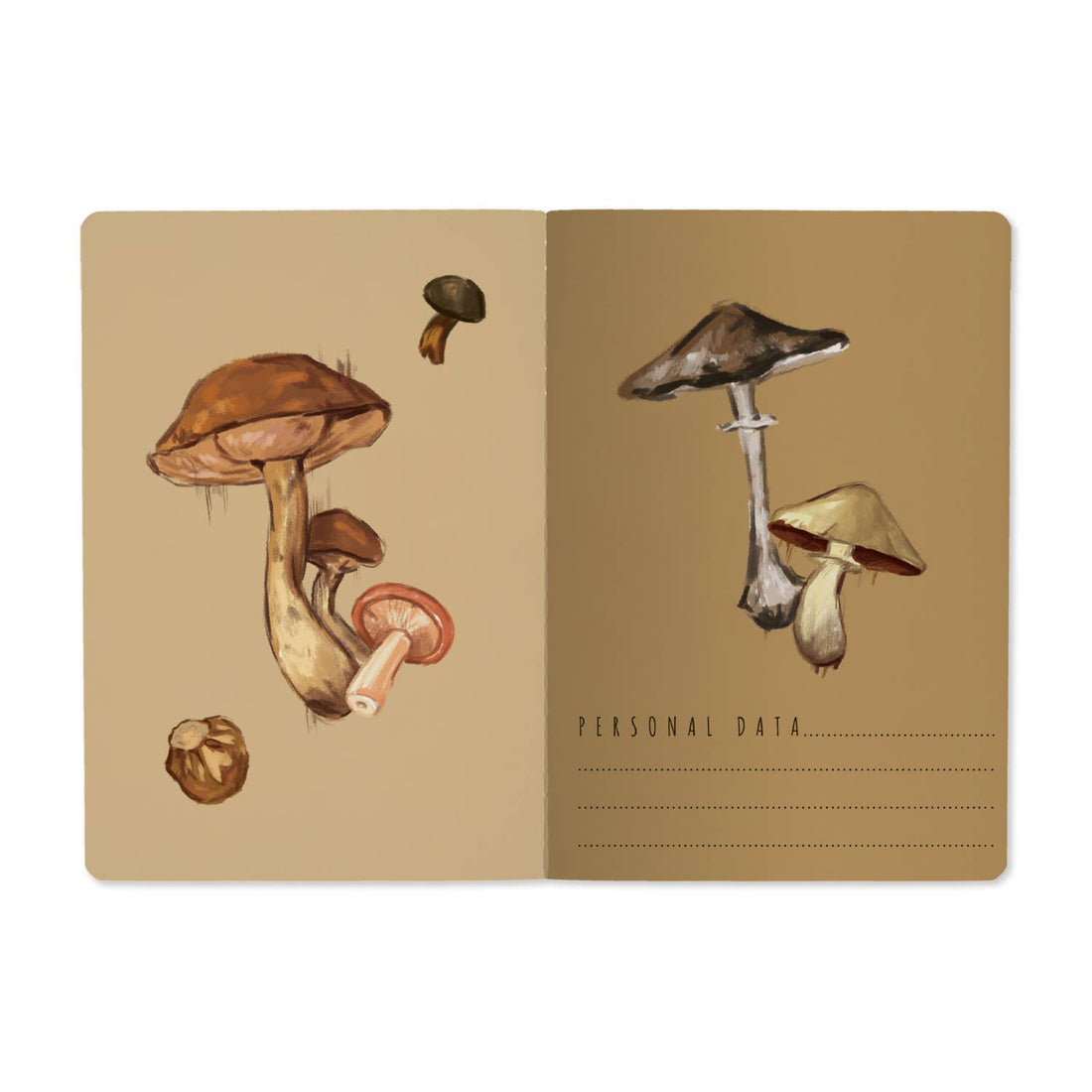 Bruno Visconti Mushroom Notebook
