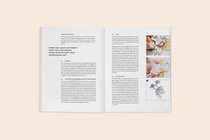 Watercolor Workbook 2: Flowers, Feathers, &amp; Animal Friends