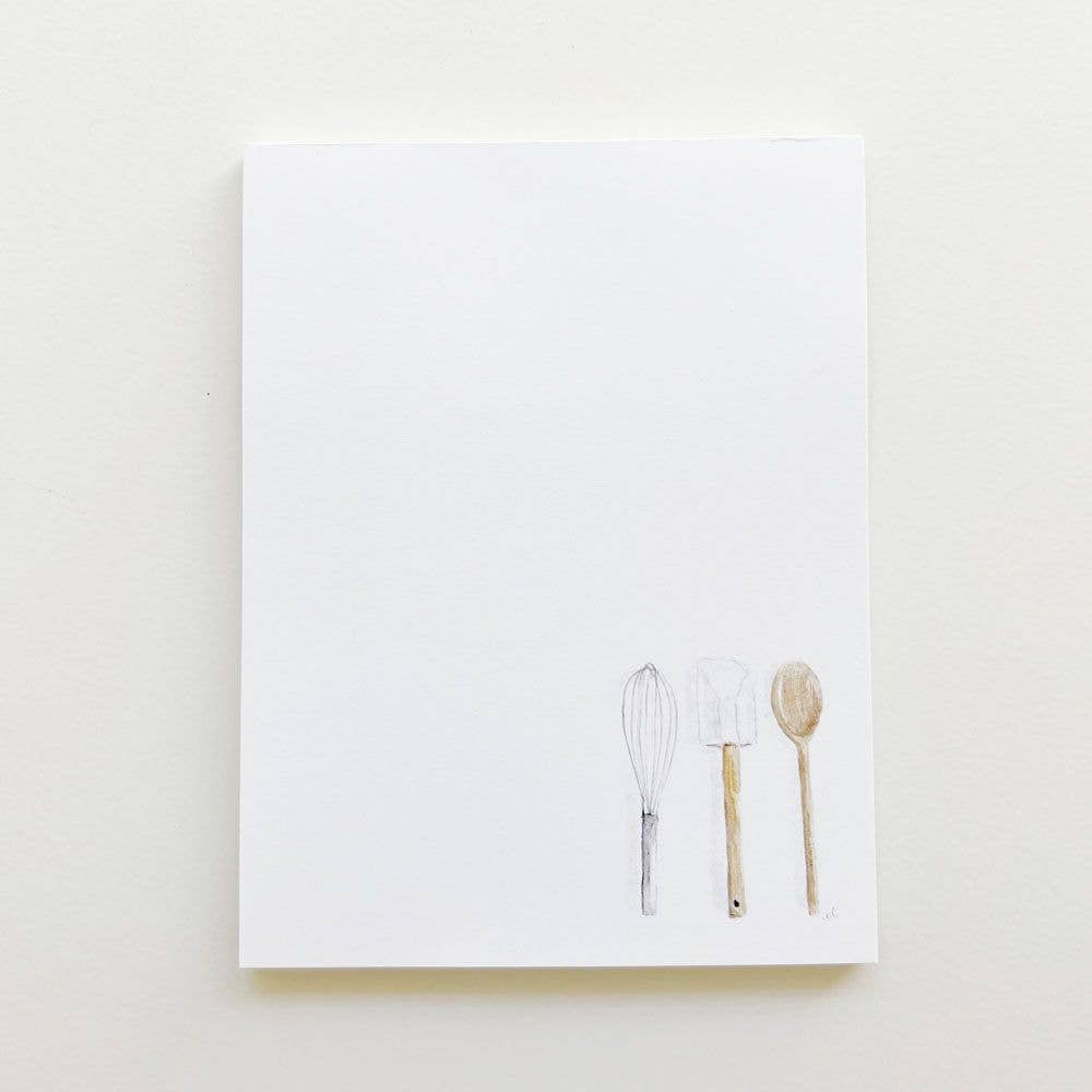 Emily Lex: Everyday Notepad Kitchen Utensils