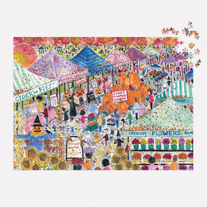 Galison: Michael Storrings Harvest Market 1000 Piece Puzzle